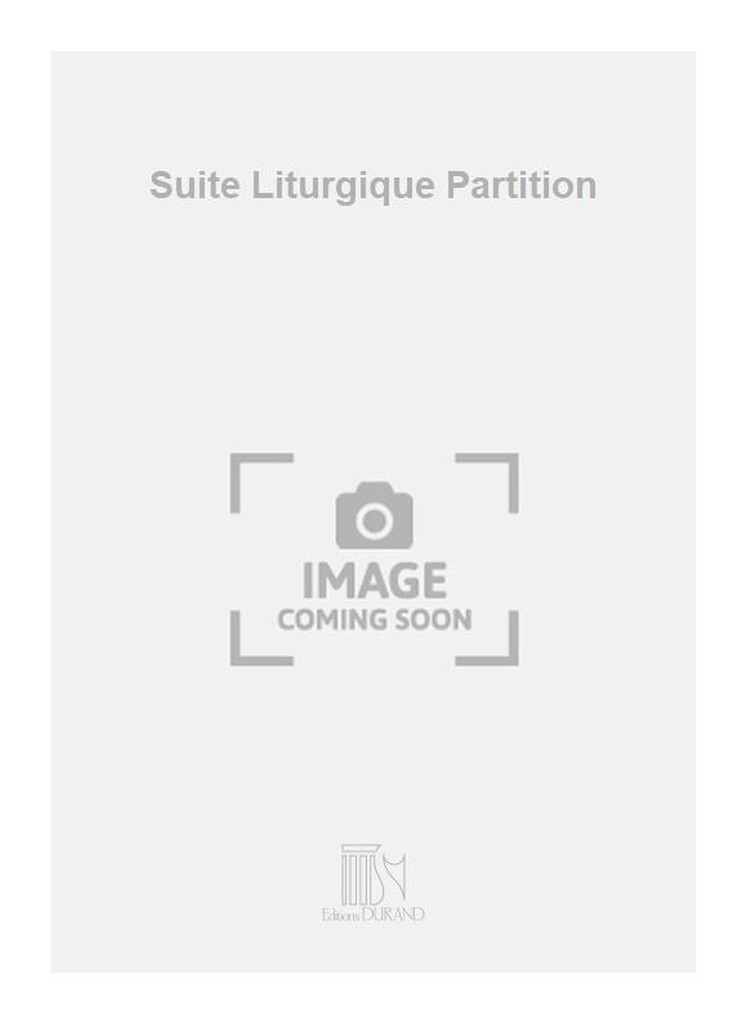 Suite Liturgique Partition